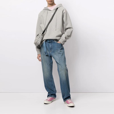 ADER ERROR SS21 标志刺绣连帽衫 男女同款 灰色 BKASSHD04GR Purchase ADER ERROR SS21 标志刺绣连帽衫 男女同款 灰色 BKASSHD04GR
