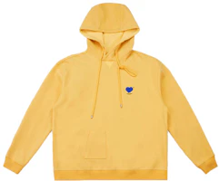 ADER ERROR SS22 Double Heart Hoodie Unisex Yellow BLASSHD03YL ADER ERROR SS22 Double Heart Hoodie Unisex Yellow BLASSHD03YL