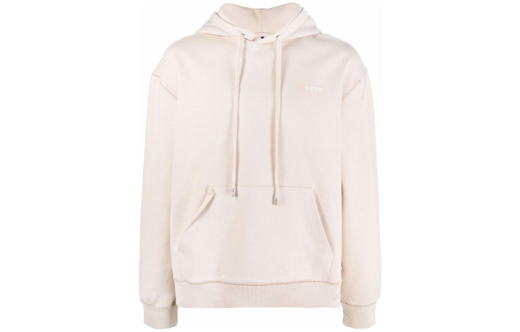 ADER ERROR SS22 Hoodie Unisex Off-White Knit Pullover bkasshd021vIVORY