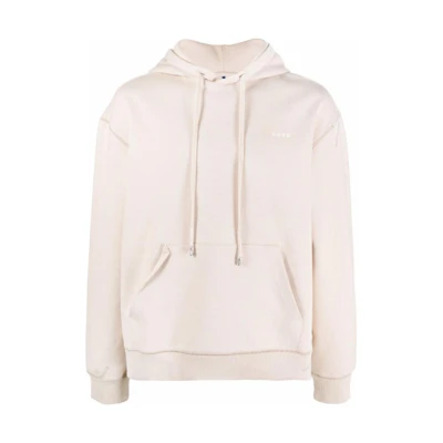 ADER ERROR SS22 Hoodie Unisex Off-White Knit Pullover bkasshd021vIVORY