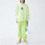 Shop ADER ERROR SS22 Unisex Yellow-Green Cutout Patchwork Hoodie. BLASSHD01YG
