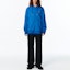 Details for ADER ERROR SS23 Hoodie Zip Sulam Unisex - Biru. BMSGFYHD0401BL