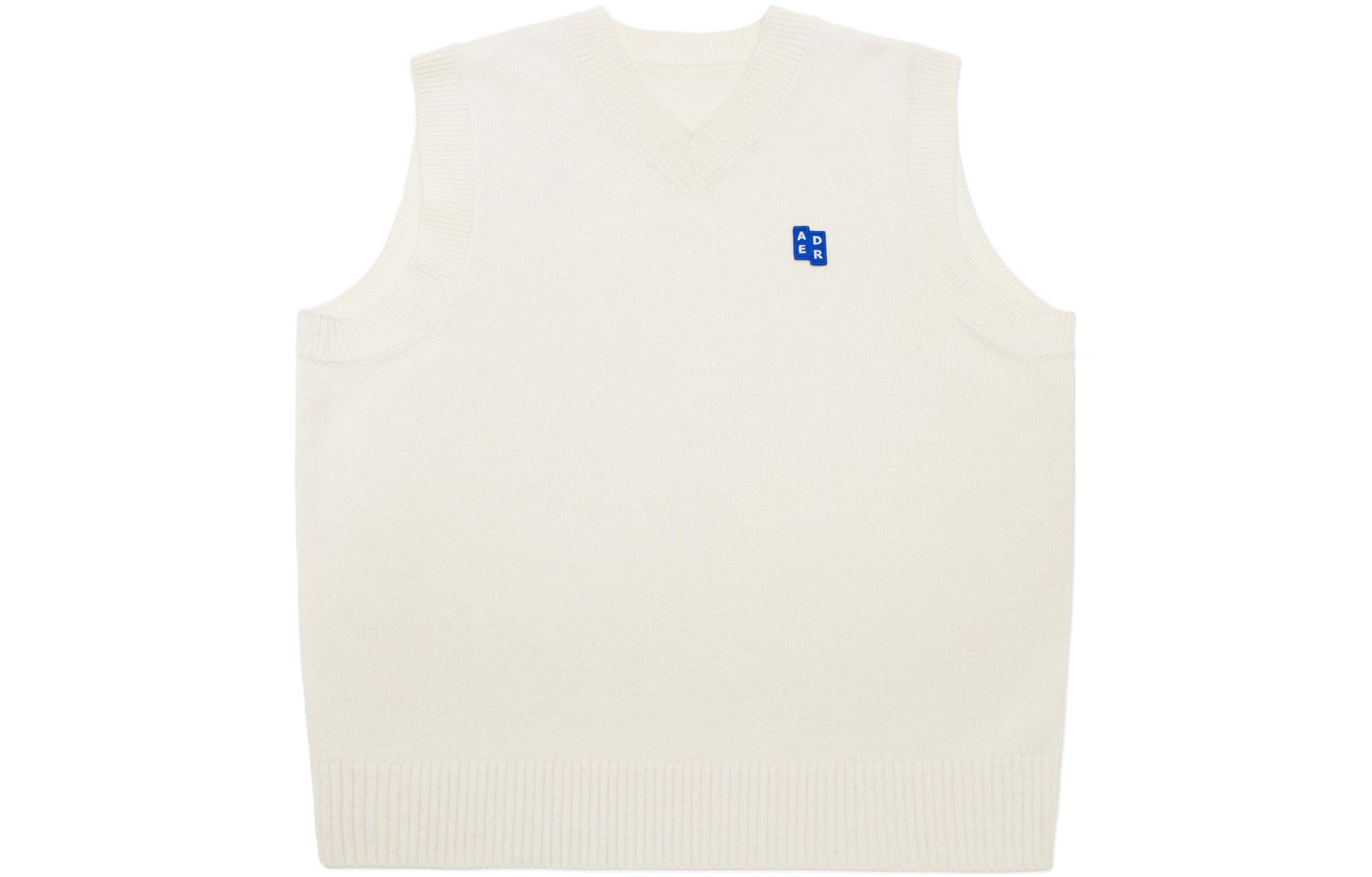 Order ADER ERROR SS23 Significant Knit Vest Oatmeal Unisex Sulam Tag ساده BMSGFYKT0201OT