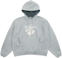ADER ERROR SS23 Through Editism Grey Logo Floral Print Hoodie Unisex BMADSSHD0102GR ADER ERROR SS23 Through Editism Grey Logo Floral Print Hoodie Unisex BMADSSHD0102GR