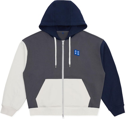 ADER ERROR SS24 拼色拼接拉链连帽衫 男女同款 炭灰色. BM42FYHD0402CC Buy ADER ERROR SS24 拼色拼接拉链连帽衫 男女同款 炭灰色. BM42FYHD0402CC