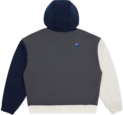 ADER ERROR SS24 拼色拼接拉链连帽衫 男女同款 炭灰色. BM42FYHD0402CC Lookbook ADER ERROR SS24 拼色拼接拉链连帽衫 男女同款 炭灰色. BM42FYHD0402CC