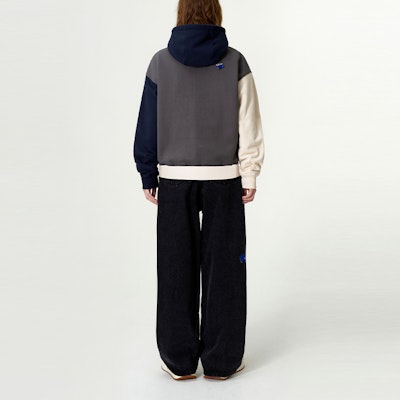 ADER ERROR SS24 拼色拼接拉链连帽衫 男女同款 炭灰色. BM42FYHD0402CC Purchase ADER ERROR SS24 拼色拼接拉链连帽衫 男女同款 炭灰色. BM42FYHD0402CC