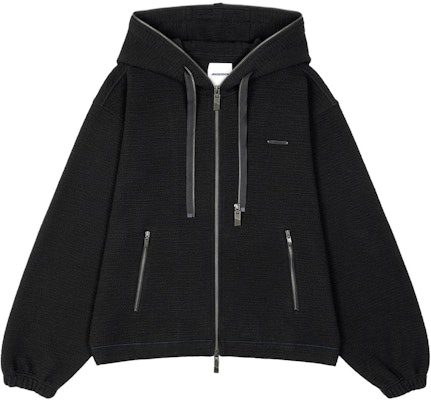 ADER ERROR SS25 Unisex Hoodie Zip-Up Warna Hitam BO01SSHD0402BK Buy ADER ERROR SS25 Unisex Hoodie Zip-Up Warna Hitam BO01SSHD0402BK