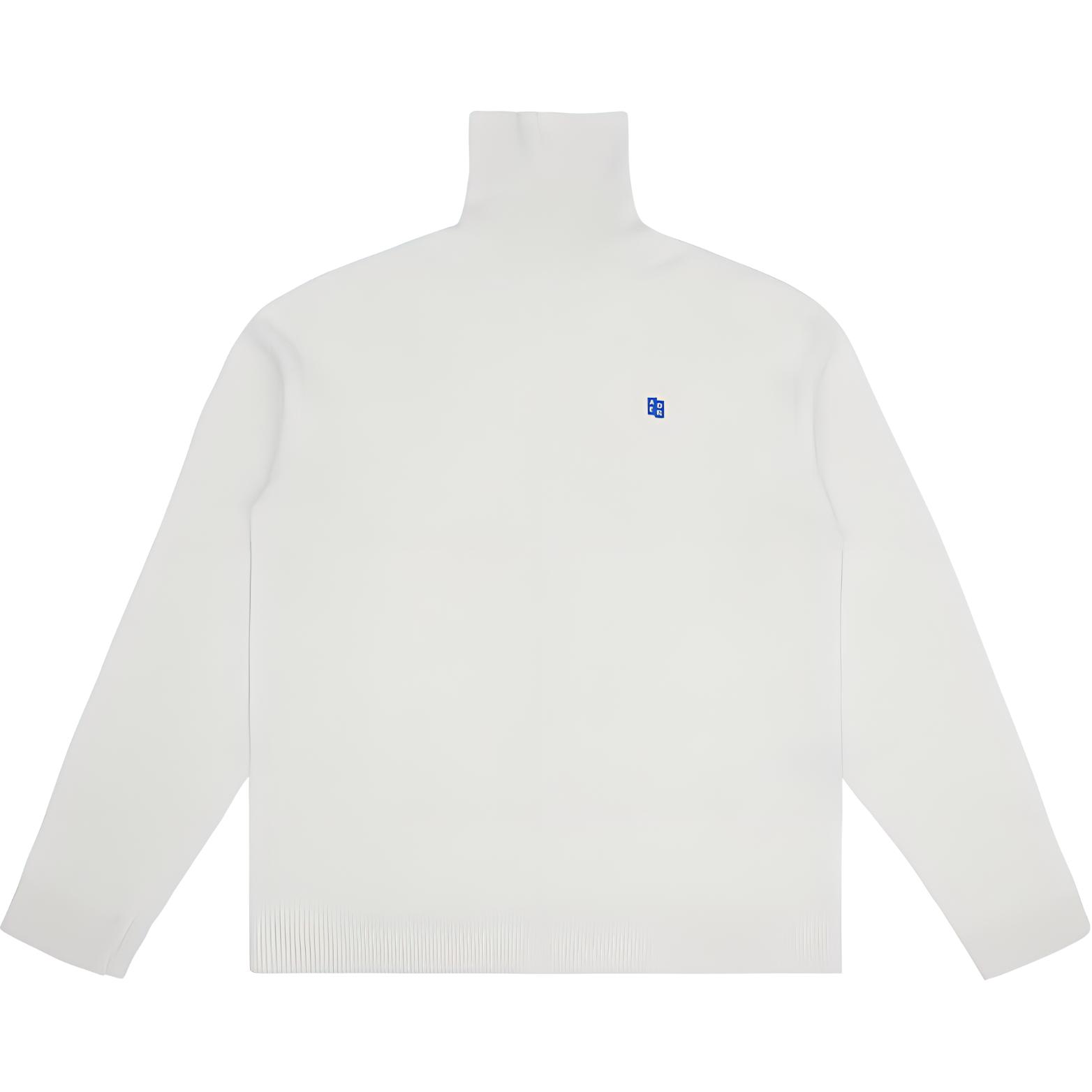 Order ADER ERROR 男女同款高领羊绒针织衫象牙色毛衣 BM42FYKT0401IV