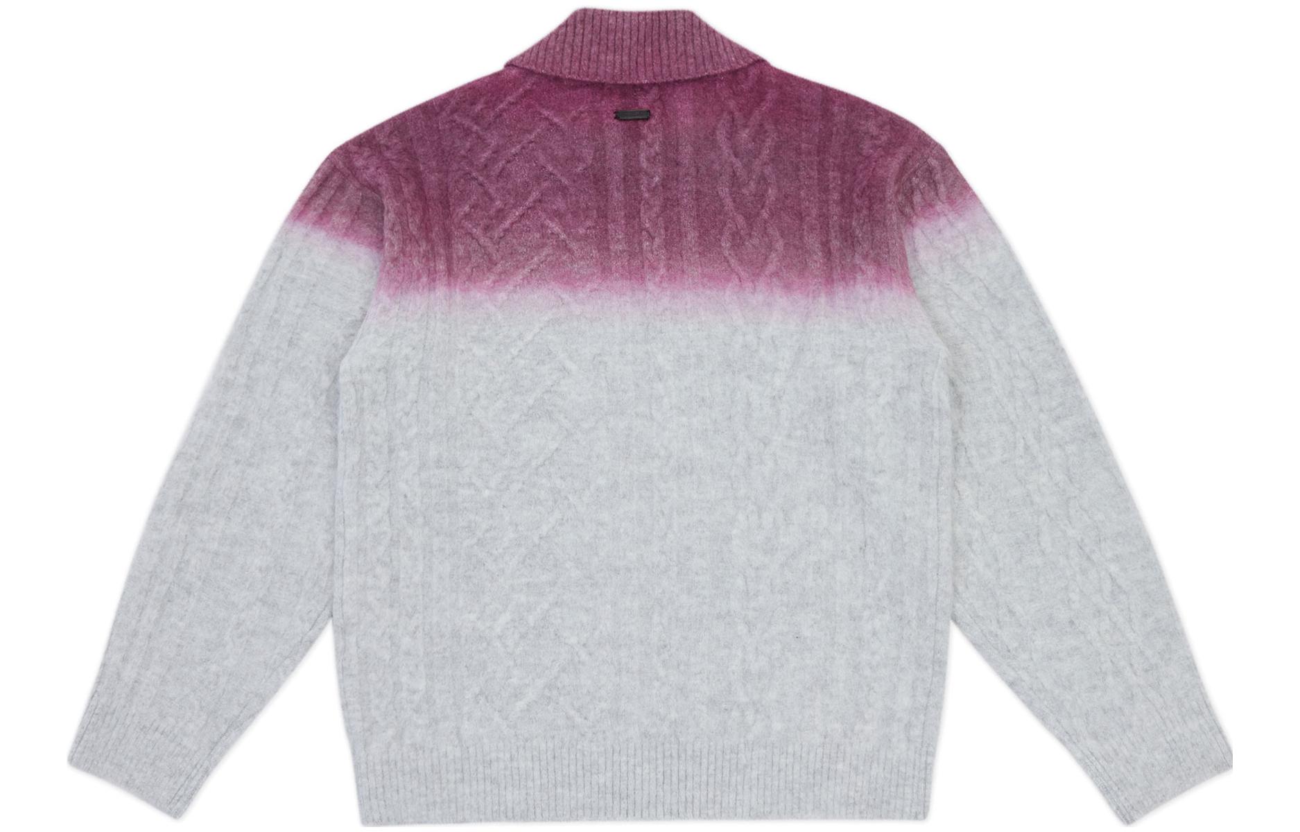 Lookbook ADER ERROR 男女毛織染色質感套頭毛衣 灰色 BMADFWKT0101GR