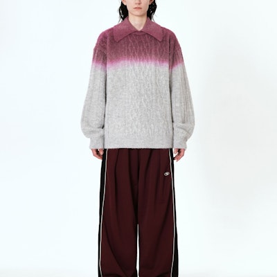 ADER ERROR 男女毛織染色質感套頭毛衣 灰色 BMADFWKT0101GR Shop ADER ERROR 男女毛織染色質感套頭毛衣 灰色 BMADFWKT0101GR