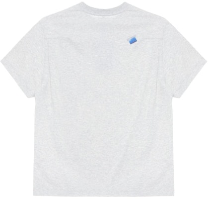 ADER ERROR 白色Logo印花男士圓領T恤 BN01SSTS0112GR Lookbook ADER ERROR 白色Logo印花男士圓領T恤 BN01SSTS0112GR