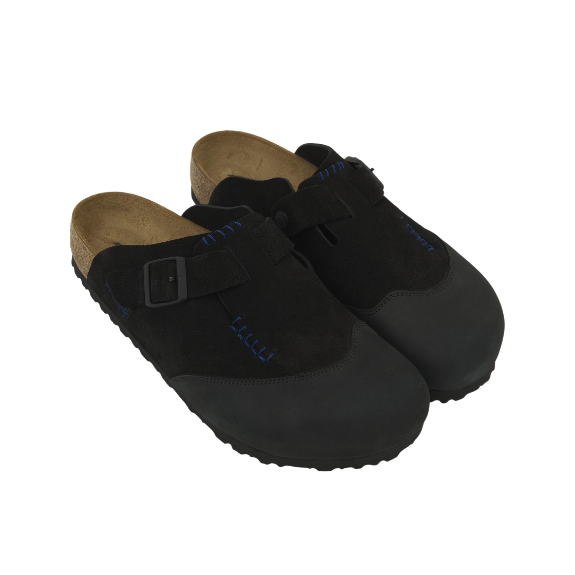 Shop ADER ERROR x Birkenstock Boston Cap Level ''黑色'' /1029958 1029964