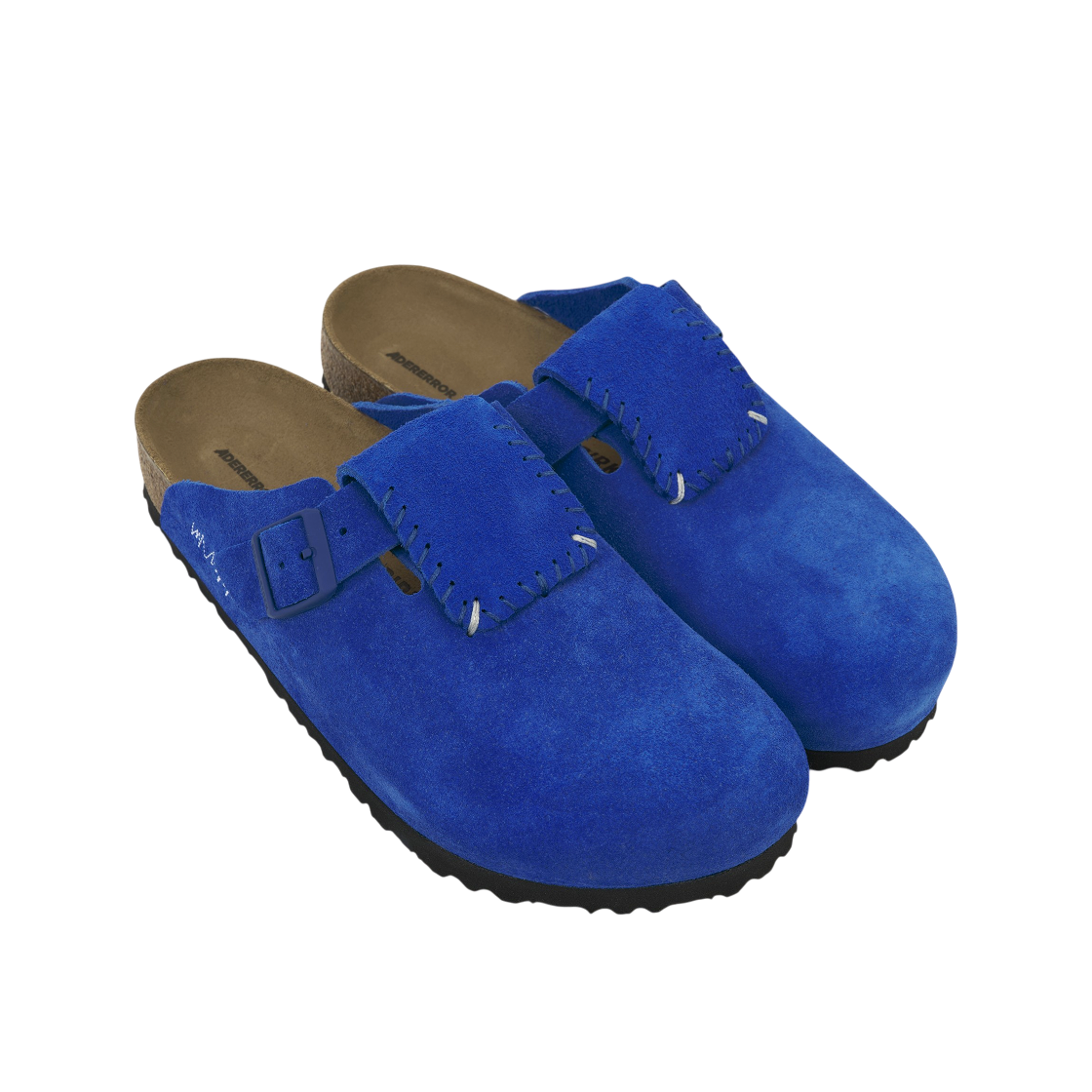 Shop ADER ERROR x Birkenstock Boston Flap Level ''藍色'' /1033767 1033806