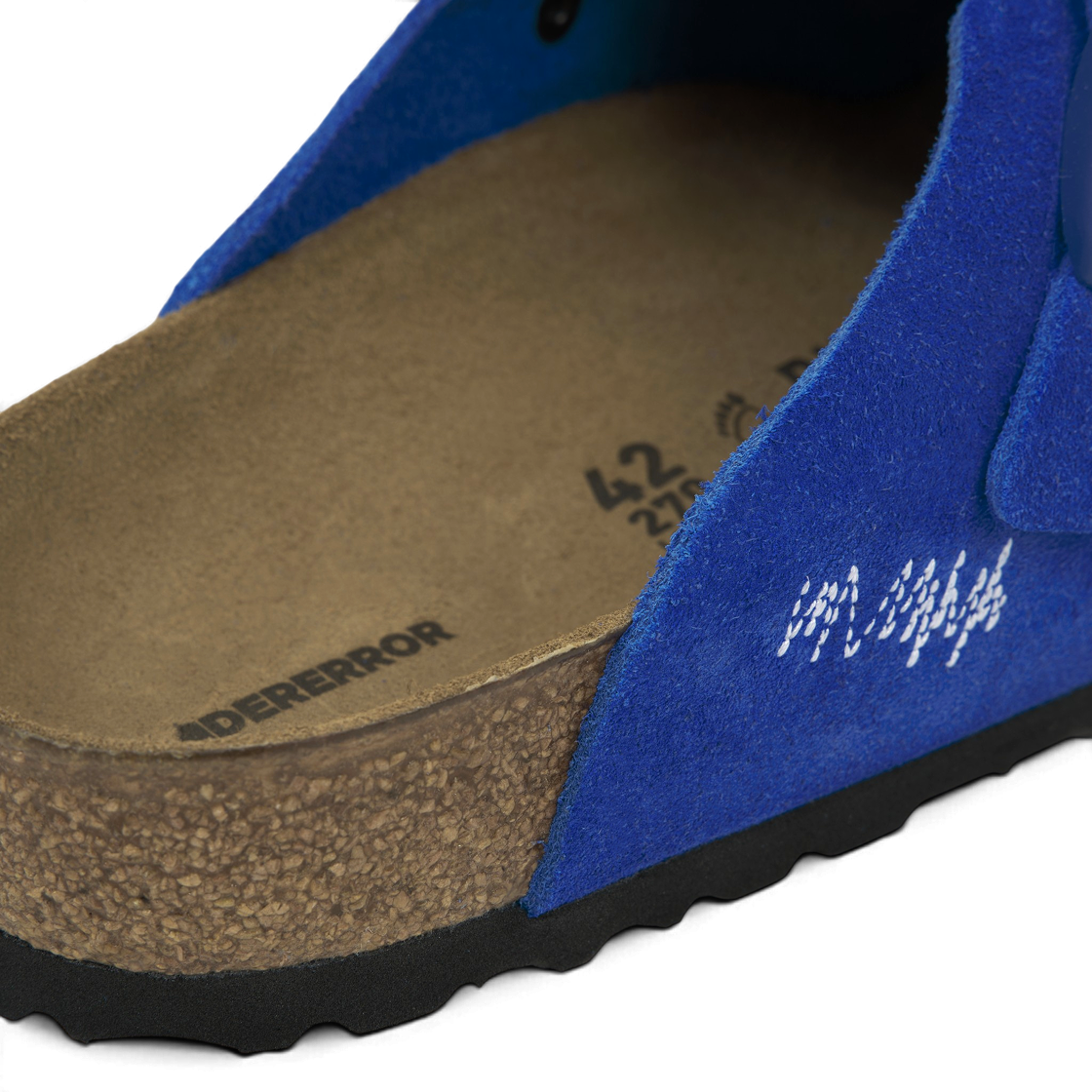 Cheap ADER ERROR x Birkenstock Boston Flap Level ''藍色'' /1033767 1033806