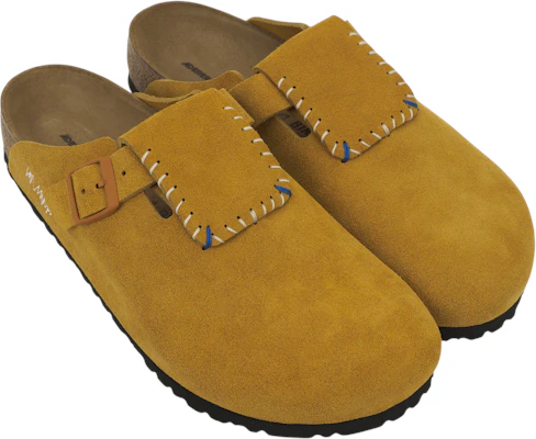ADER ERROR x Birkenstock Boston Flap Level 'Honey' 1033807/1033766 Shop ADER ERROR x Birkenstock Boston Flap Level 'Honey' 1033807/1033766