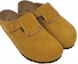 Shop ADER ERROR x Birkenstock Boston Flap Level 'Honey' 1033807/1033766