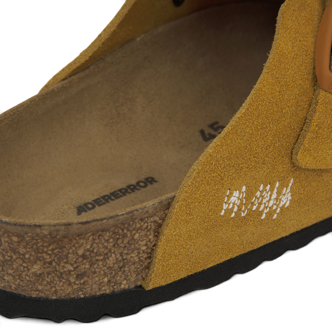 Cheap ADER ERROR x Birkenstock Boston Flap Level 'Honey' 1033807/1033766