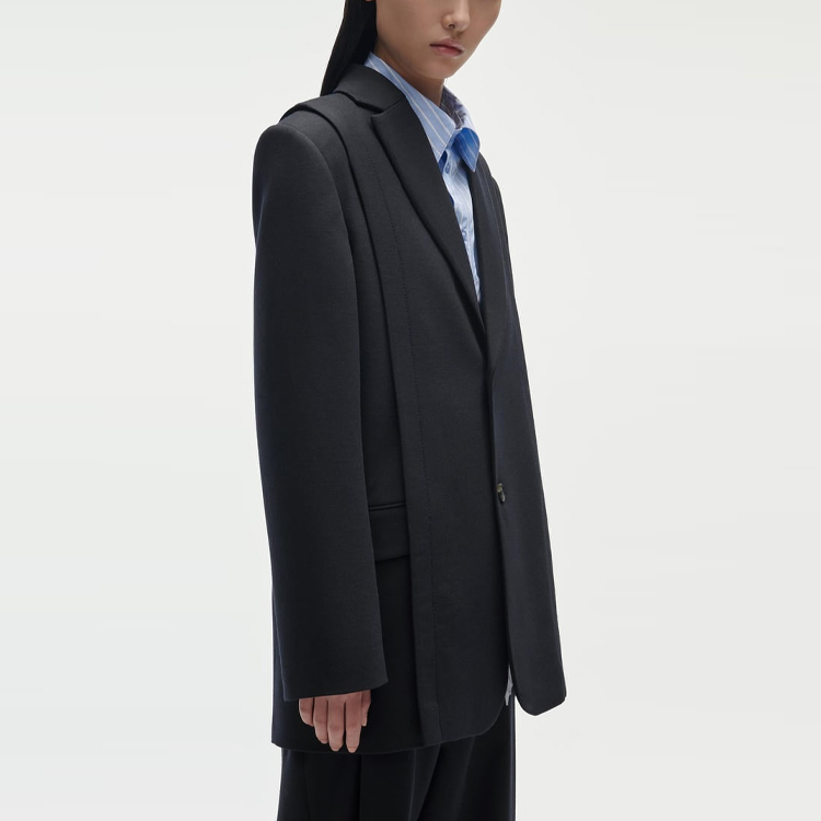 Details for ADER ERROR x ZARA CYCLE A TO Z Blazer Biru Navy Lengan Panjang Uniseks. 2003611401