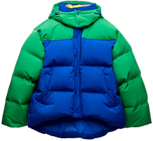 ADER ERROR x ZARA FW21 Colorblock Puffer Jacket Unisex Hooded Down Jacket. 0518-050 ADER ERROR x ZARA FW21 Colorblock Puffer Jacket Unisex Hooded Down Jacket. 0518-050