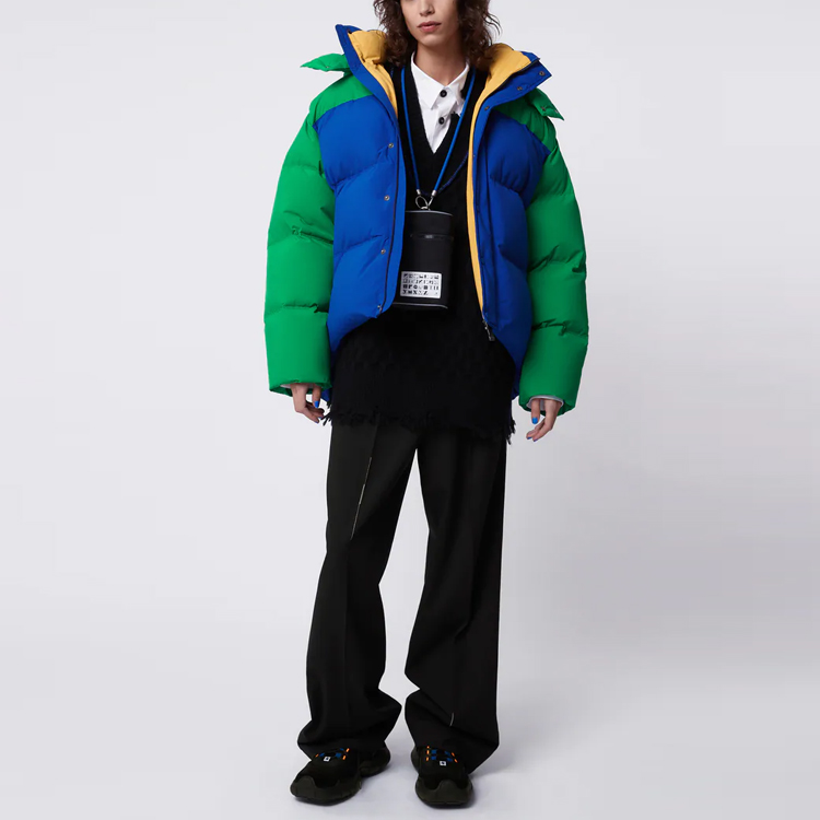 Purchase ADER ERROR x ZARA FW21 Jaket Puffer Colorblock Unisex Hooded Down. 0518-050