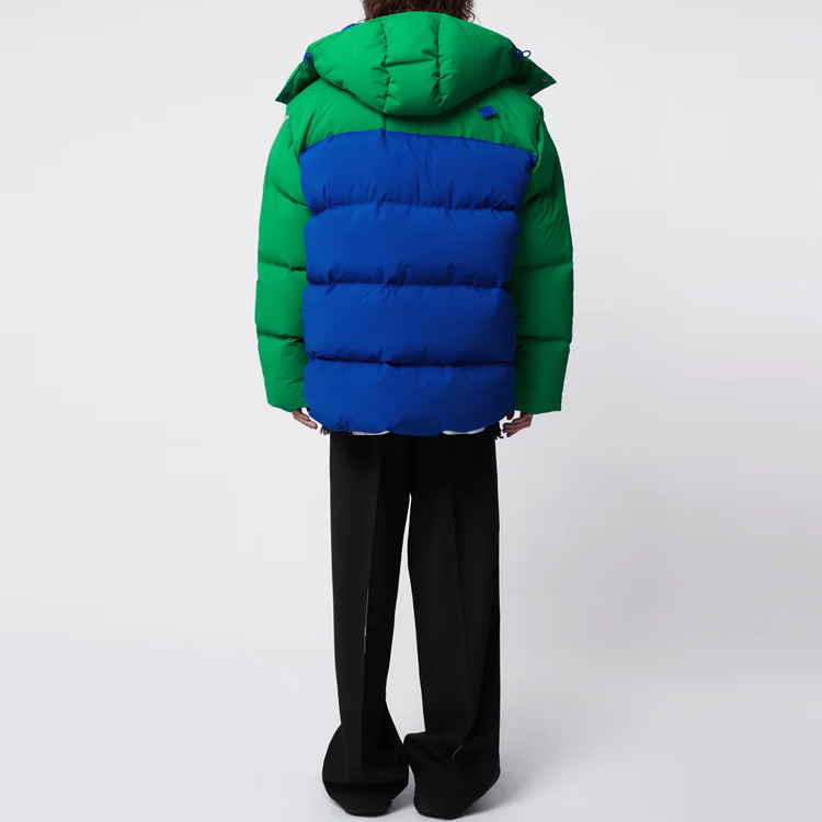 Details for ADER ERROR x ZARA FW21 Jaket Puffer Colorblock Unisex Hooded Down. 0518-050