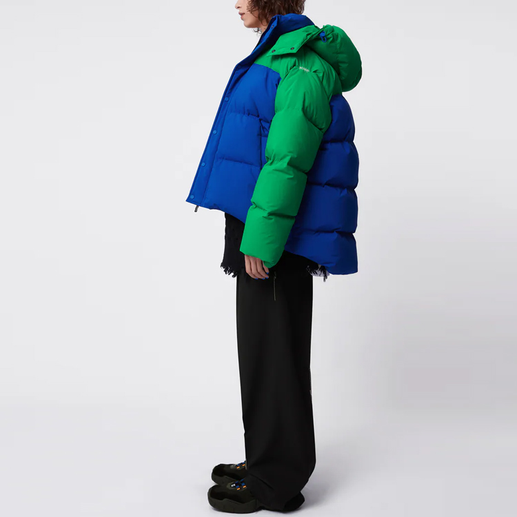 Sizing ADER ERROR x ZARA FW21 Jaket Puffer Colorblock Unisex Hooded Down. 0518-050