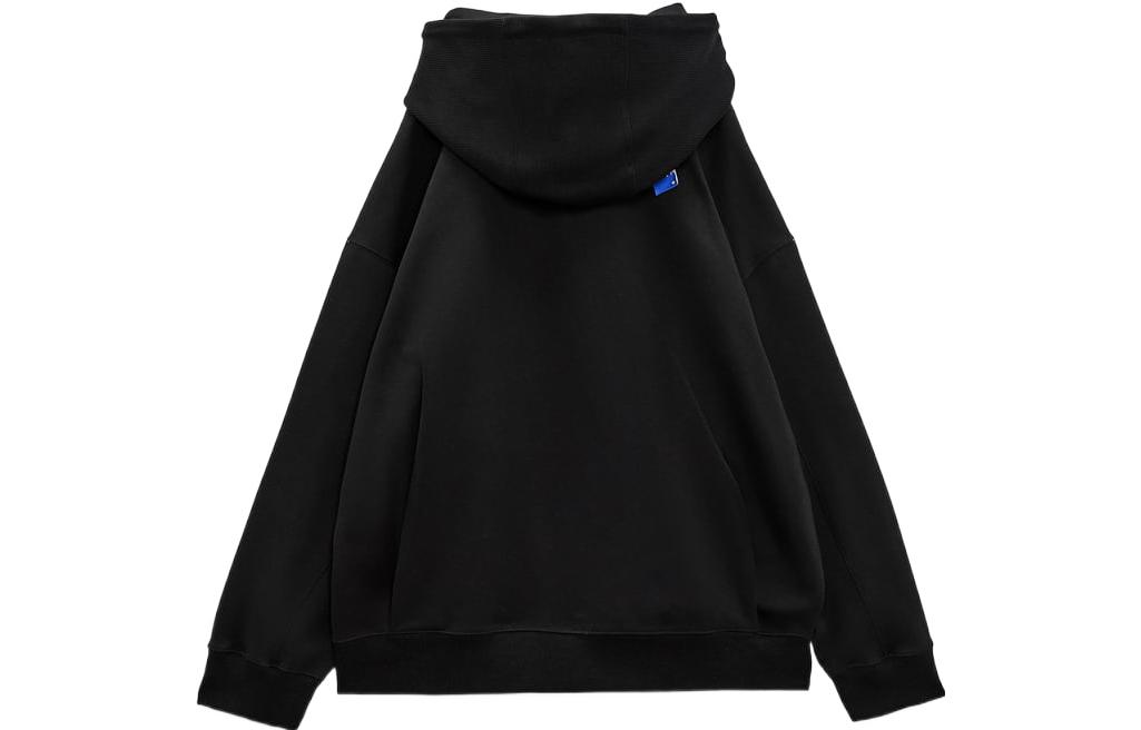 ADER ERROR ZARA FW22 Embroidered Graphic Hoodie Unisex Black 264007800 圖 3