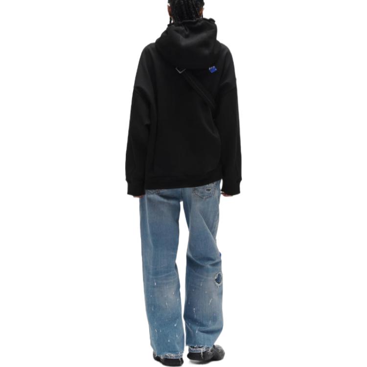 ADER ERROR ZARA FW22 Embroidered Graphic Hoodie Unisex Black 264007800 圖 5