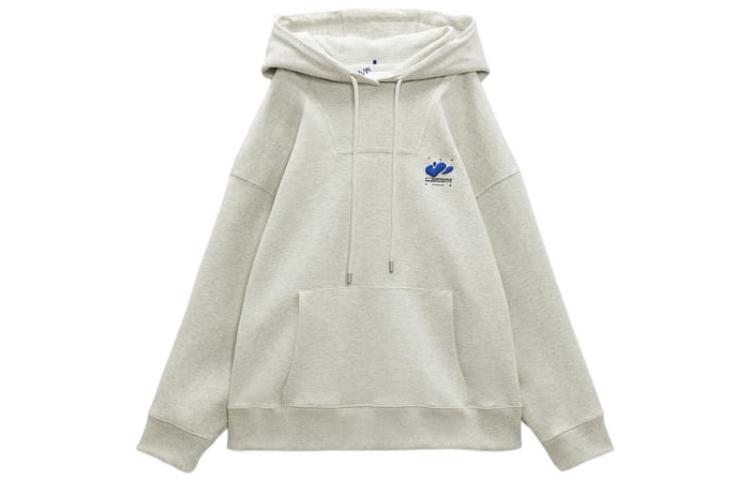 ADER ERROR ZARA FW22 Embroidered Pullover Hoodie Unisex Grey 264007802