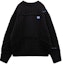 Lookbook ADER ERROR x ZARA FW22 Unisex Hitam Cable Knit Crewneck Sweater. 5755002800