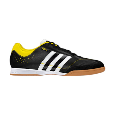 adidas 11Nova IN 'Black Vivid Yellow'