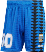 adidas 1994 World Cup Retro Argentina No.10 All-Over Print Soccer Shorts Blue IS0265 adidas 1994 World Cup Retro Argentina No.10 All-Over Print Soccer Shorts Blue IS0265