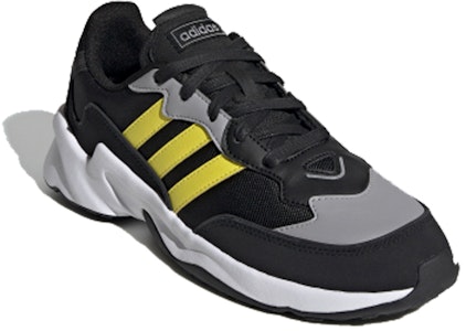 adidas neo 20-20 FX 復古 防滑耐磨 低筒 跑步鞋 男款 黑黃 Order adidas neo 20-20 FX 復古 防滑耐磨 低筒 跑步鞋 男款 黑黃