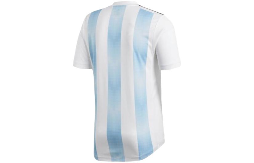 Lookbook 아디다스 2018 아르헨티나 홈 플레이어 버전 축구 저지 블루 (). BQ9329