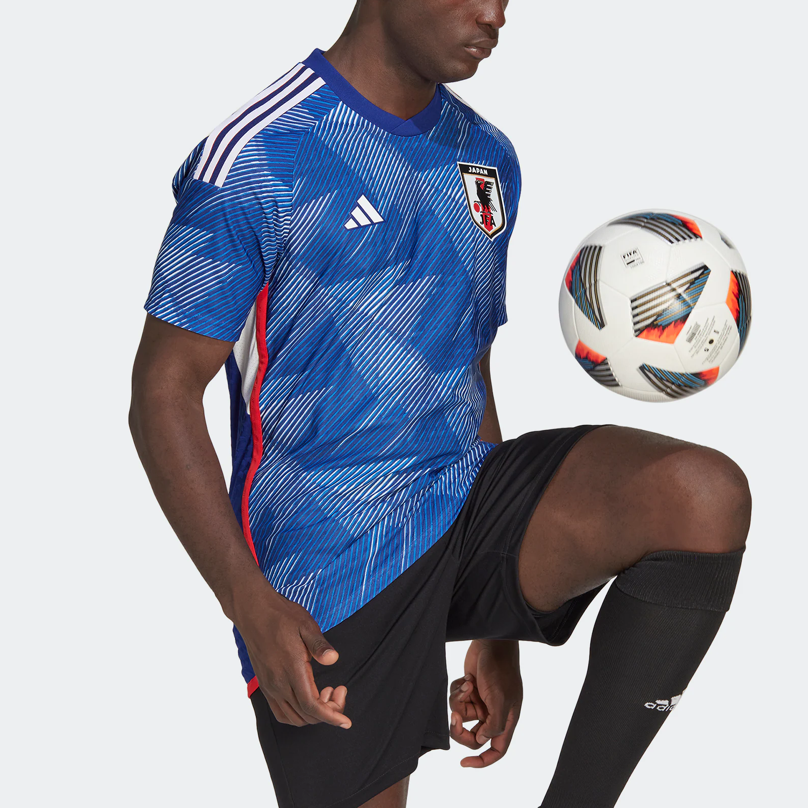 Shop adidas 2022 FIFA 世界盃日本主場球衣藍色 - 玩家版 HF1851