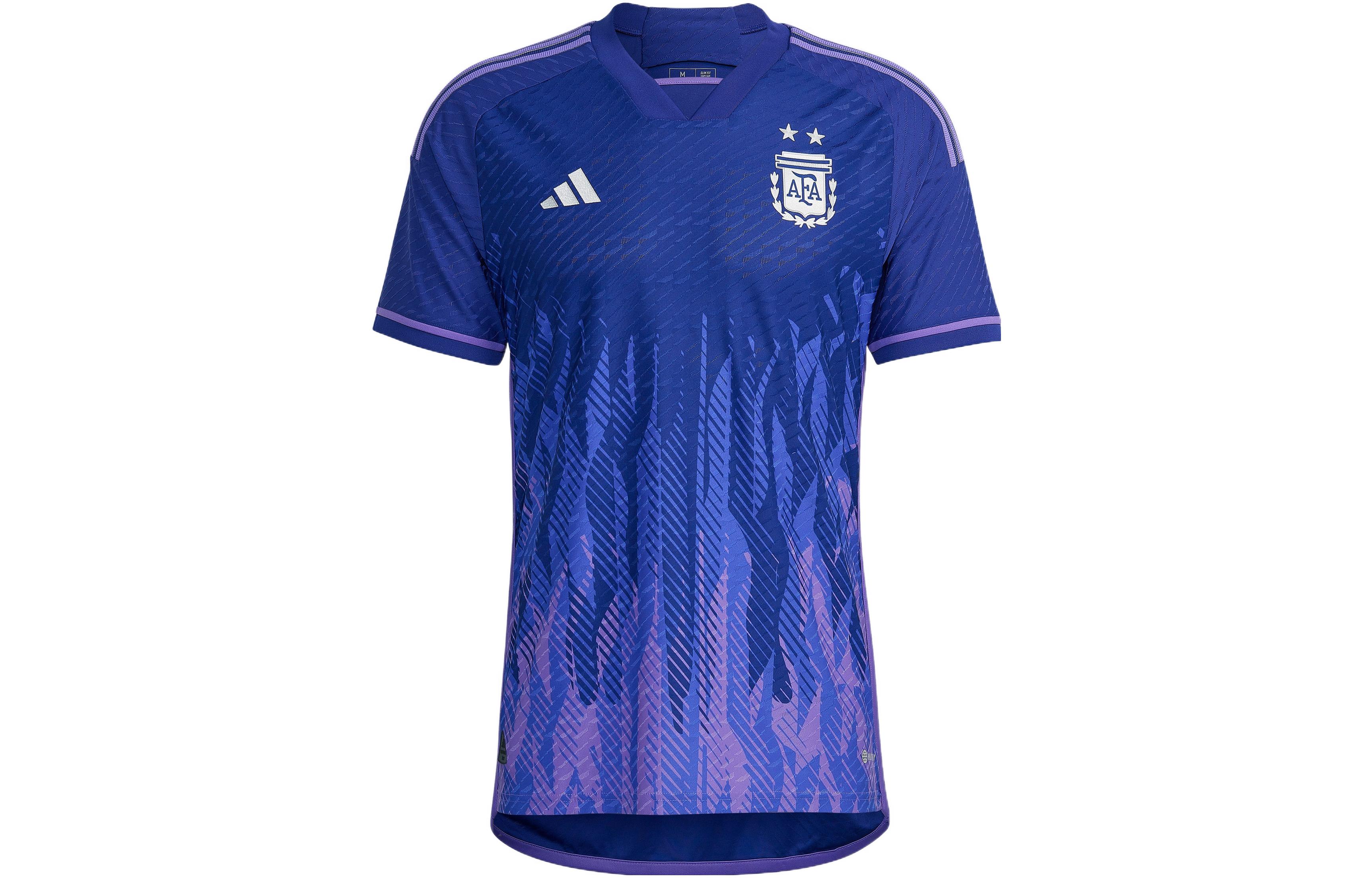 Buy adidas 2022 Qatar World Cup Argentina Away Player Jersey Blue Tee HB9214
