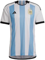 adidas 2022 Qatar World Cup Argentina Home Fan Soccer Jersey White Mens HF2158 adidas 2022 Qatar World Cup Argentina Home Fan Soccer Jersey White Mens HF2158