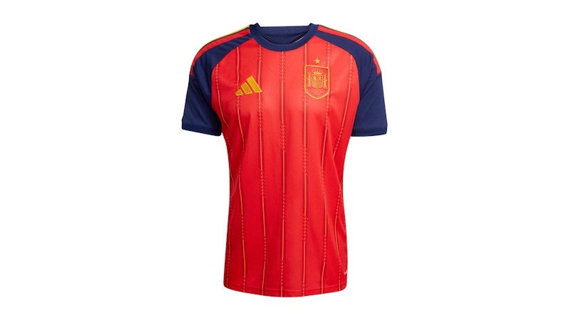 adidas 2026 Spain Home Jersey Player Version Yamal Quick-Dry Unisex Soccer Shirt JN4366