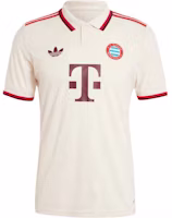adidas 24/25 Third Authentic Jersey FC Bayern Retro Beige Soccer Shirt. IZ3131 adidas 24/25 Third Authentic Jersey FC Bayern Retro Beige Soccer Shirt. IZ3131