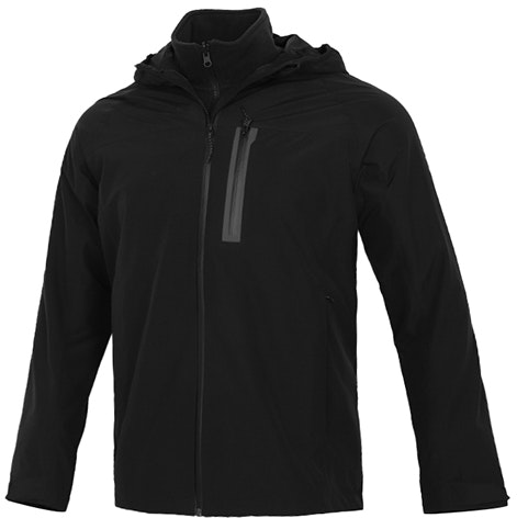 adidas-3-in-1-waterproof-hooded-jacket-outdoor-sports-black-gf-0019