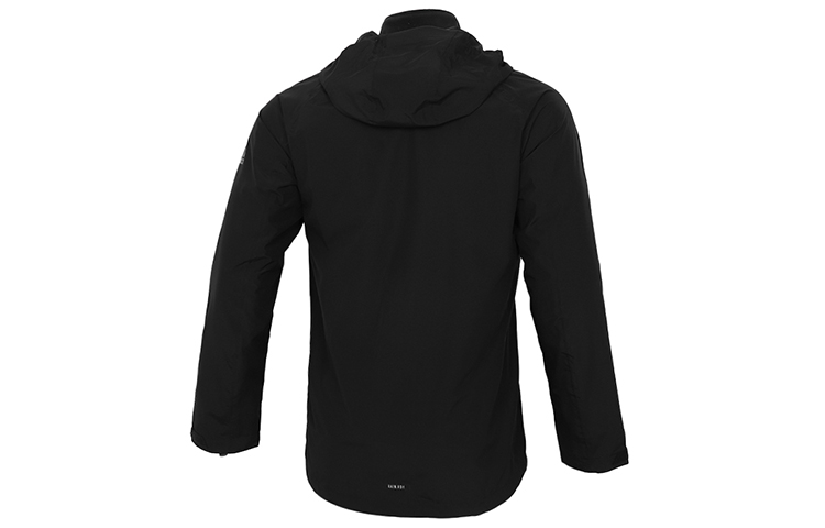 Lookbook Chaqueta Impermeable 3-en-1 con Capucha adidas Negra para Deportes al Aire Libre. GF0019