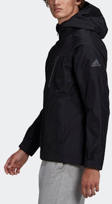 adidas 三合一防水連帽外套 戶外運動 黑色 GF0019 Sizing adidas 三合一防水連帽外套 戶外運動 黑色 GF0019