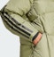 Details for adidas 三條紋連帽羽絨外套帳篷綠休閒風格 JG3839