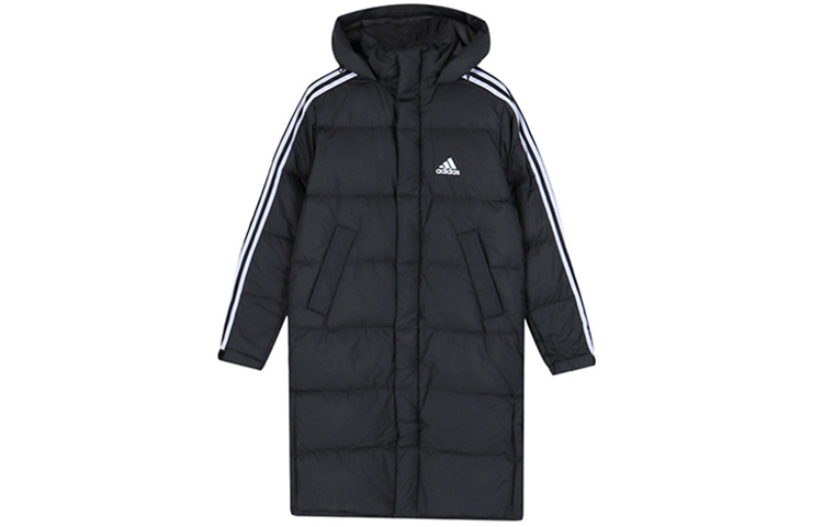 Order Abrigo Largo adidas 3-Stripes Negro Chaqueta de Invierno acolchada. EH3993