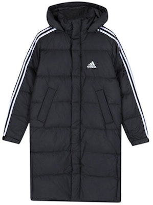Abrigo Largo adidas 3-Stripes Negro Chaqueta de Invierno acolchada. EH3993 Order Abrigo Largo adidas 3-Stripes Negro Chaqueta de Invierno acolchada. EH3993