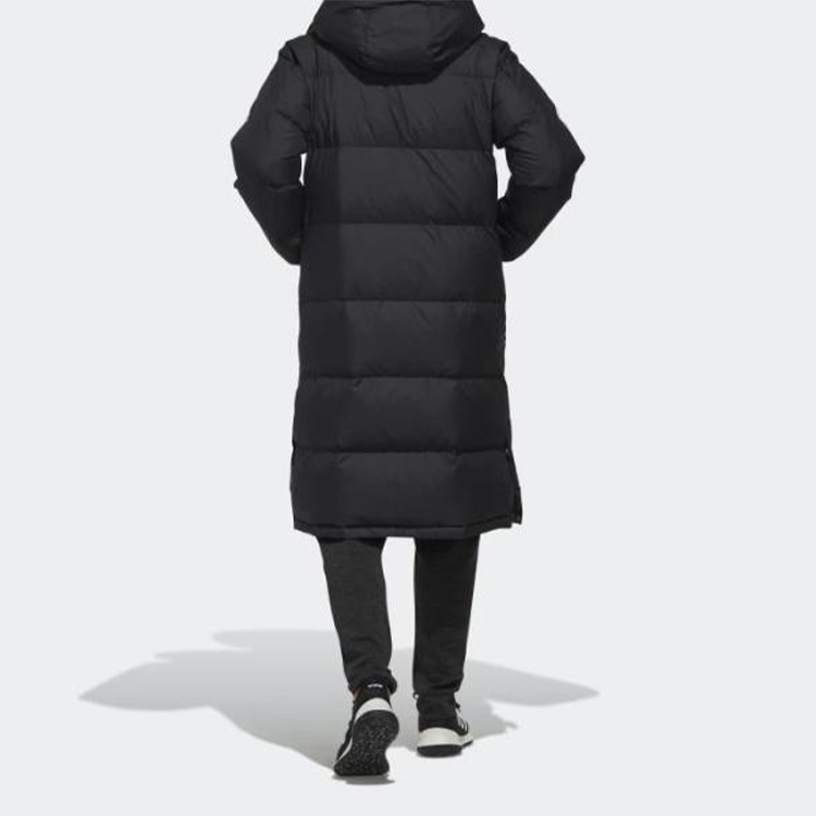 Purchase Abrigo Largo adidas 3-Stripes Negro Chaqueta de Invierno acolchada. EH3993