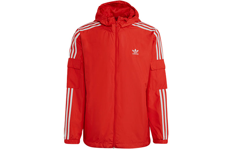 adidas 3-Stripes Bright Pink Fluorescent Long Sleeve Track Jacket H06685 圖 2