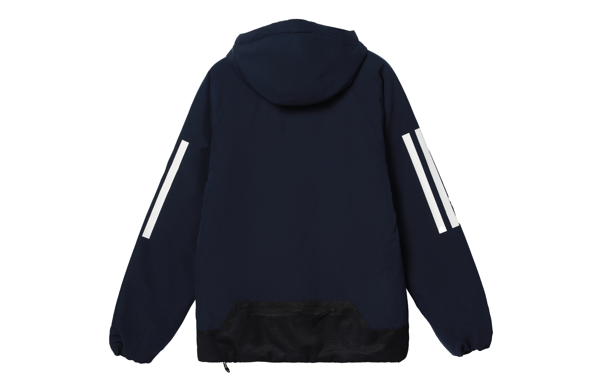 adidas 3-Stripes BTS Hooded Jacket Winter Outdoor Legend Ink Blue DZ1408 圖 3