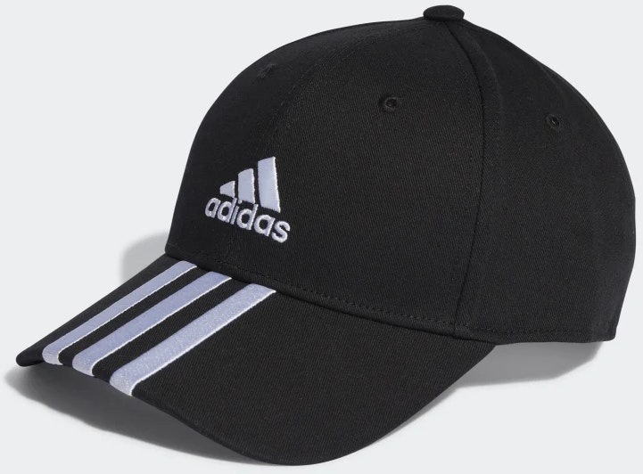 adidas-3-stripes-cotton-twill-baseball-cap-black